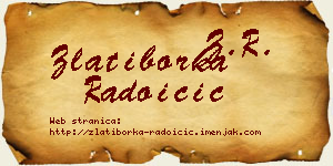 Zlatiborka Radoičić vizit kartica